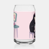 Kat liefhebbers Tuxedo Kat Blikvorm Glas (Links)