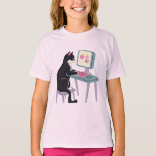 Kat liefhebbers Tuxedo kat  T-shirt
