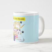 Kat Liefheeft Boeken Grote Koffiekop (Voorkant rechts)