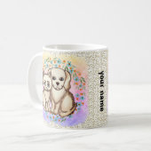 Kat Liefheeft Hond Koffiemok (Voorkant links)