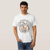 Kat Liefheeft Hond T-shirt (Voorkant volledig)