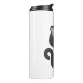 Kat Little Cat Feline Animal Huiddier Kat. Thermosbeker (Gedraaid links)