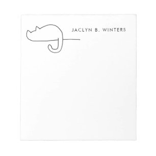 Kat Loaf Kat Lover Personeel Notitieblok