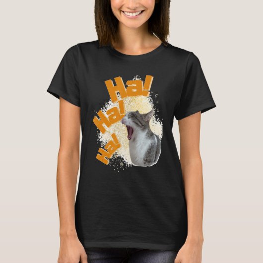 kat lol cat t-shirt (Voorkant)