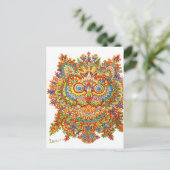 Kat, Louis Wain Briefkaart (Staand voorkant)