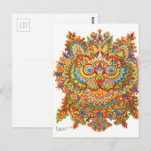 Kat, Louis Wain Briefkaart (Voorkant / Achterkant)