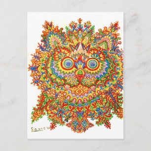 Kat, Louis Wain Briefkaart