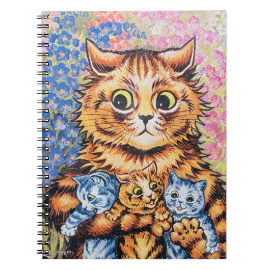 Kat | Louis Wain | Notitieboek (Voorkant)