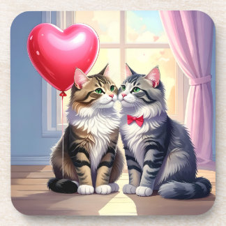 Kat Love Bier Onderzetter