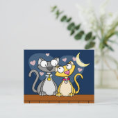Kat Love Briefkaarten (Staand voorkant)