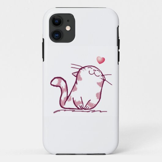 Kat Love Case-Mate iPhone Case (Achterkant)