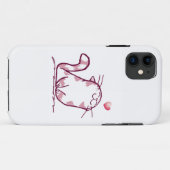Kat Love Case-Mate iPhone Case (Achterkant (horizontaal))