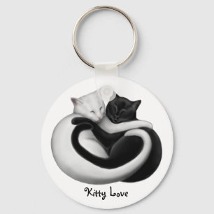 Kat Love Cat Sleutelhanger