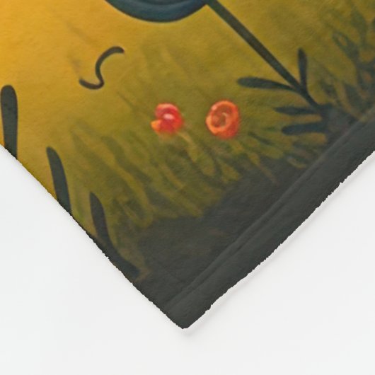 Kat Love Fleece Deken (Hoek)