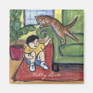 Kat Love Games Custom Art Refalleer Magnets Magneet