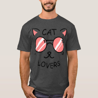 Kat Love Heart Valentijnsdag Cats Lovers Gifts T-shirt