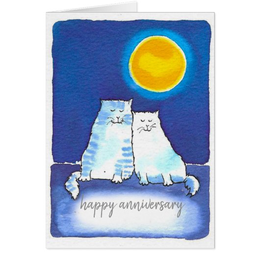 Kat love Jubileum card (Voorkant)