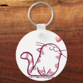 Kat Love Sleutelhanger (Voorkant)
