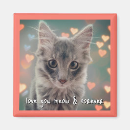 Kat Love Square Magnet