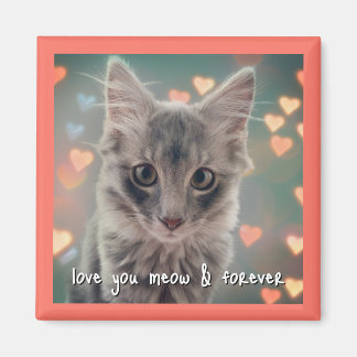 Kat Love Square Magnet