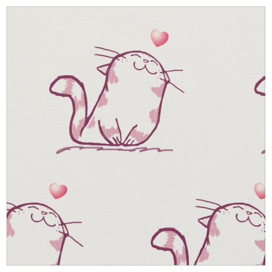 Kat Love Stof (Close Up)