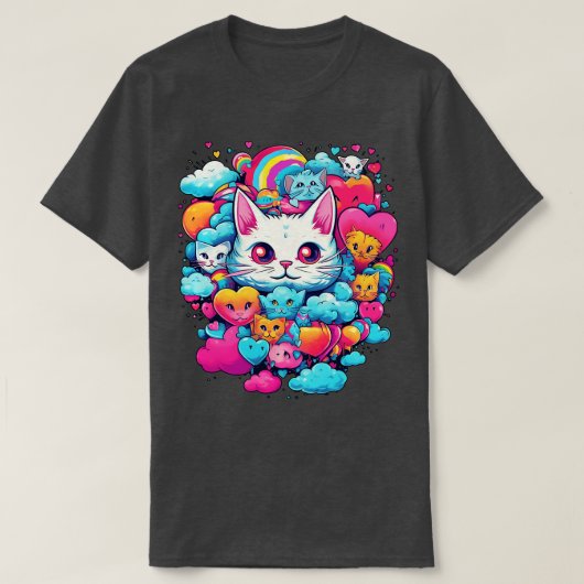 Kat Love T-shirt (Design voorkant)
