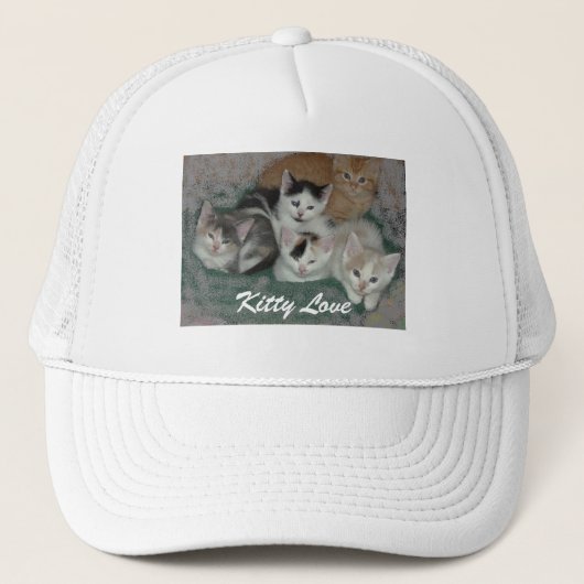 Kat Love Trucker Pet (Voorkant)