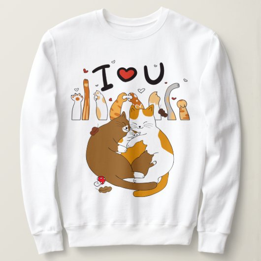 Kat Love Trui (Design voorkant)