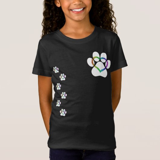 KAT LOVE Wit T-shirt (Voorkant)