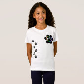 KAT LOVE zwart T-shirt (Voorkant volledig)