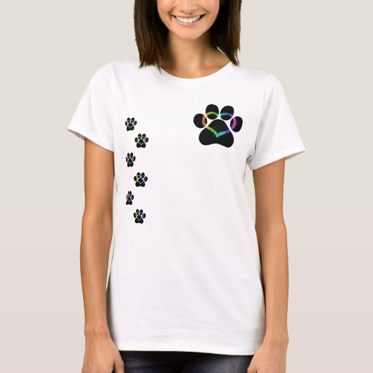 KAT LOVE zwart T-shirt (Voorkant)