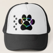 KAT LOVE zwart Trucker Pet (Voorkant)