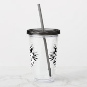 Kat Lover Acryltumbler Acryl Drinkbeker (Links)