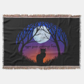 Kat Lover Blanket - Aangepaste kat-schroefdop Deken (Voorkant)