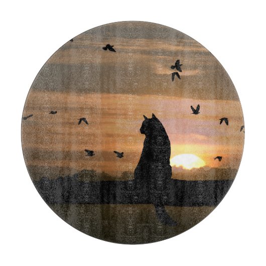 Kat Lover Cutting Board Snijplank (Voorkant)