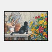 Kat Lover Doormat, kat Welkom Mat, kat Gift Deurmat (Voorkant)