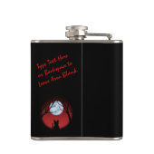 Kat Lover Flask Aangepaste flat Cat Drink Flasers  Heupfles (Achterkant)