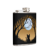 Kat Lover Flask Aangepaste flat Cat Drink Flasers  Heupfles (Rechts)