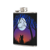 Kat Lover Flask Aangepaste flat Cat Drink Flasers  Heupfles (Links)