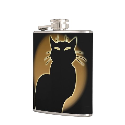 Kat Lover Flask Aangepaste kat Drink Flasers & cad Heupfles (Links)
