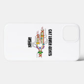Kat Lover-genen in DNA-replicatie Case-Mate iPhone Case (Achterkant (horizontaal))