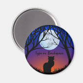 Kat Lover Magnet Cat Art Fridge Magnet (Voorkant / Achterkant)