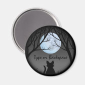 Kat Lover Magnet Fat Cat Fridge Magnet (Voorkant / Achterkant)