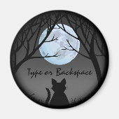 Kat Lover Magnet Fat Cat Fridge Magnet (Voorkant)