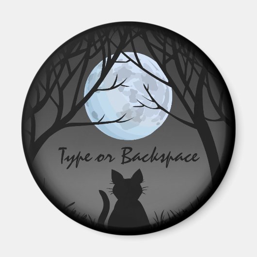 Kat Lover Magnet Fat Cat Fridge Magnet (Voorkant)