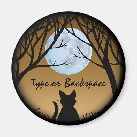 Kat Lover Magnet Fat Cat Fridge Magnet (Voorkant)