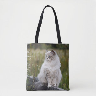Kat Lover Persoonlijke foto Tote Bag