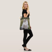 Kat Lover Persoonlijke foto Tote Bag (Op model)