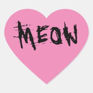 Kat Lover, PINK MEOW stickers