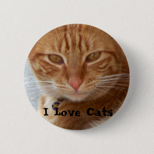 Kat Lover_ Ronde Button 5,7 Cm